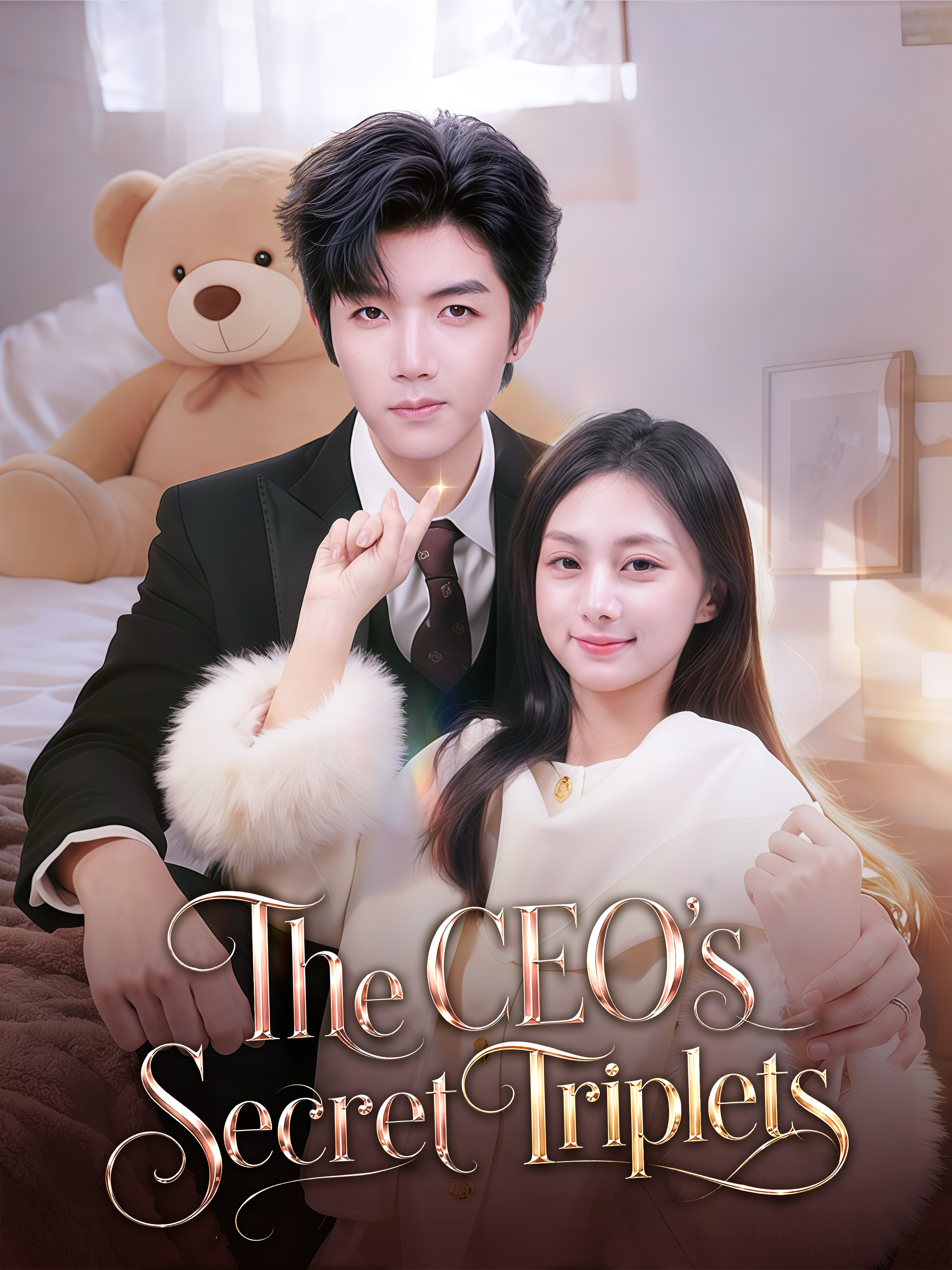 Poster The CEO's Secret Triplets