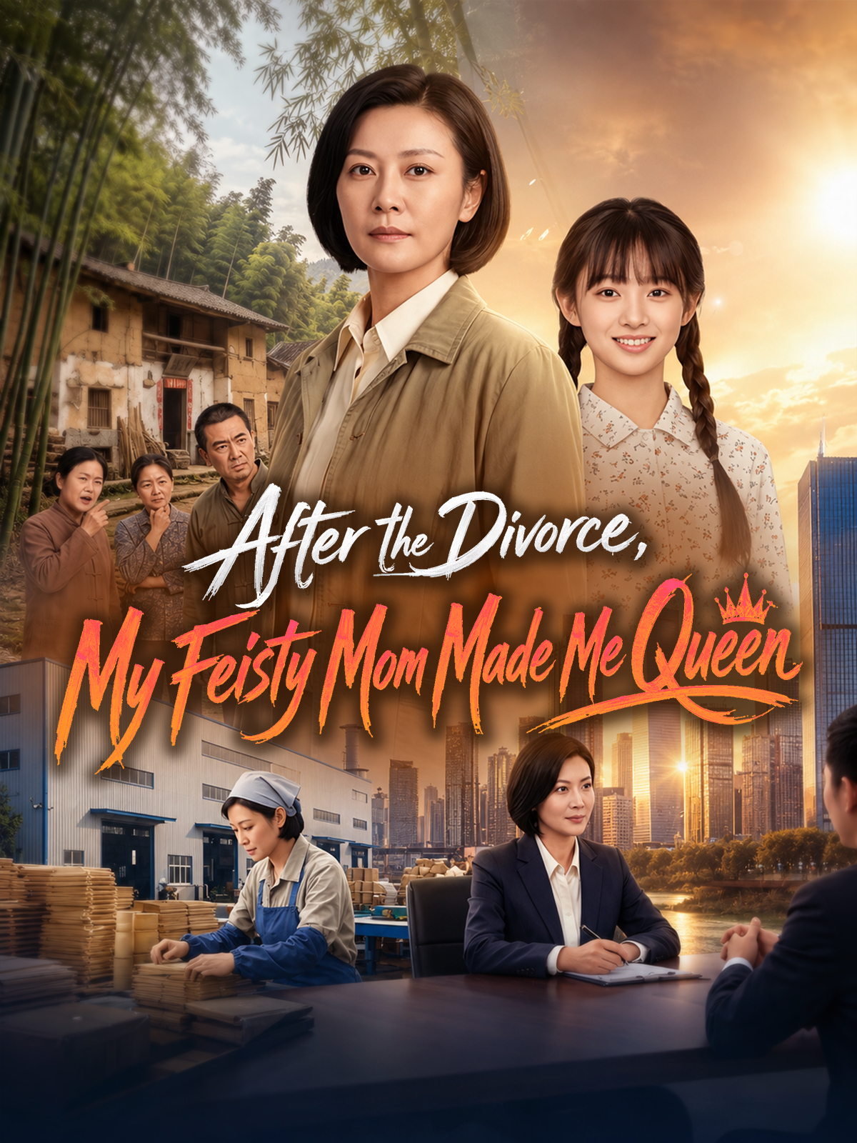 Poster After the Divorce, My Feisty Mom Made Me Queen